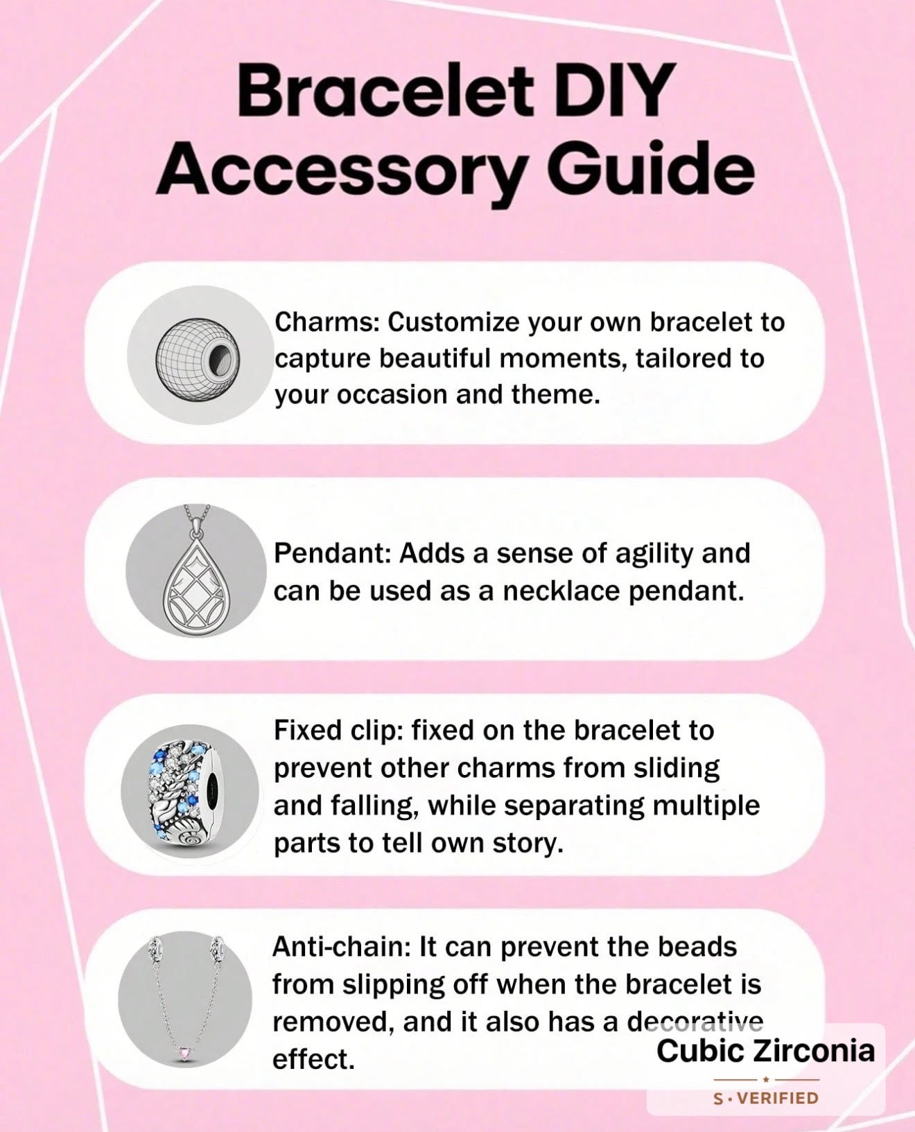 BIJOU Sterling Silver Charm Love and Disney (925)