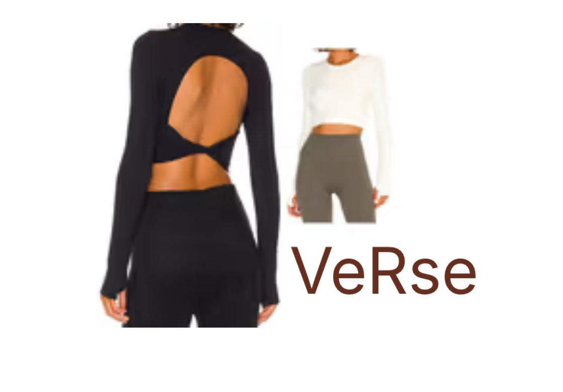 VeRse Sport Long Sleeve Long Sleeve Dry-Fit Yoga / Fitness Top