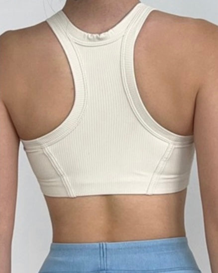 VeRse High Quality Supportive Yoga Top Ribbed