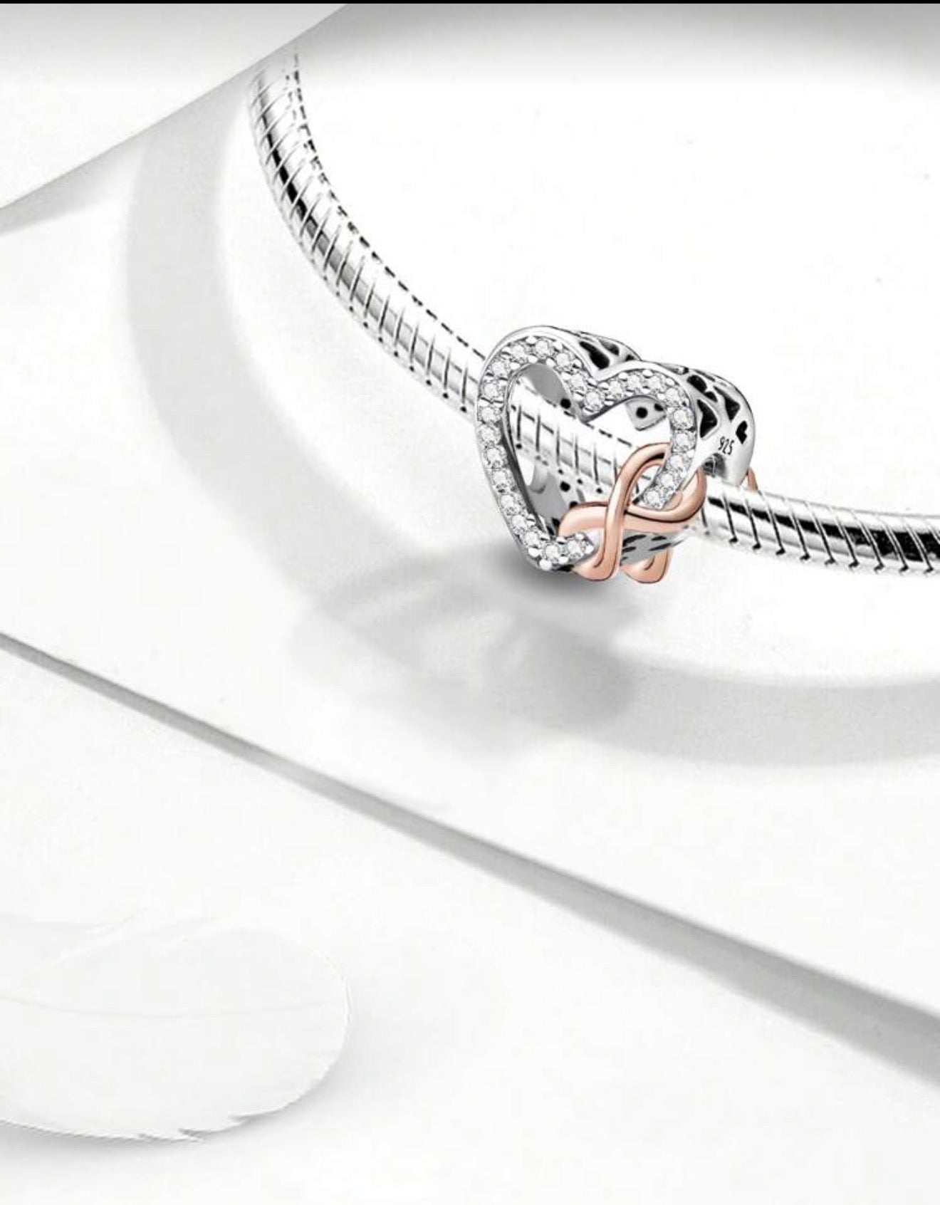 BIJOU Sterling Silver Charm Love and Disney (925)