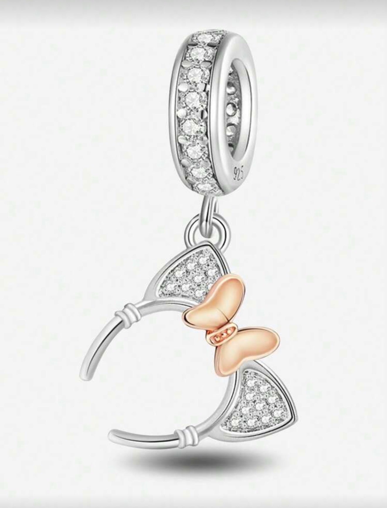 BIJOU Sterling Silver Charm Love and Disney (925)