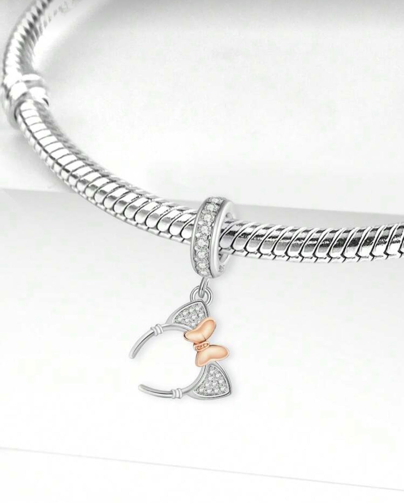 BIJOU Sterling Silver Charm Love and Disney (925)