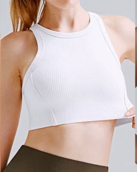 VeRse High Quality Supportive Yoga Top Ribbed