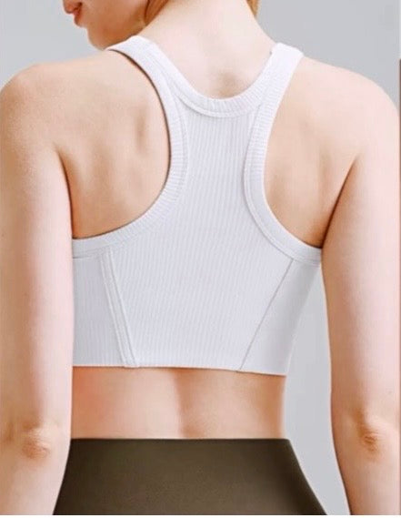 VeRse High Quality Supportive Yoga Top Ribbed