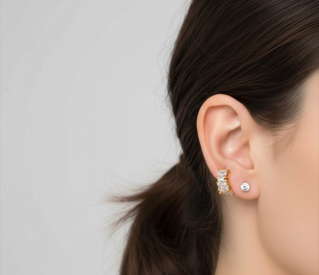 BIJOU Gold Plated Stainless Steel Ear Cuff – Hypoallergenic Fine Jewelry