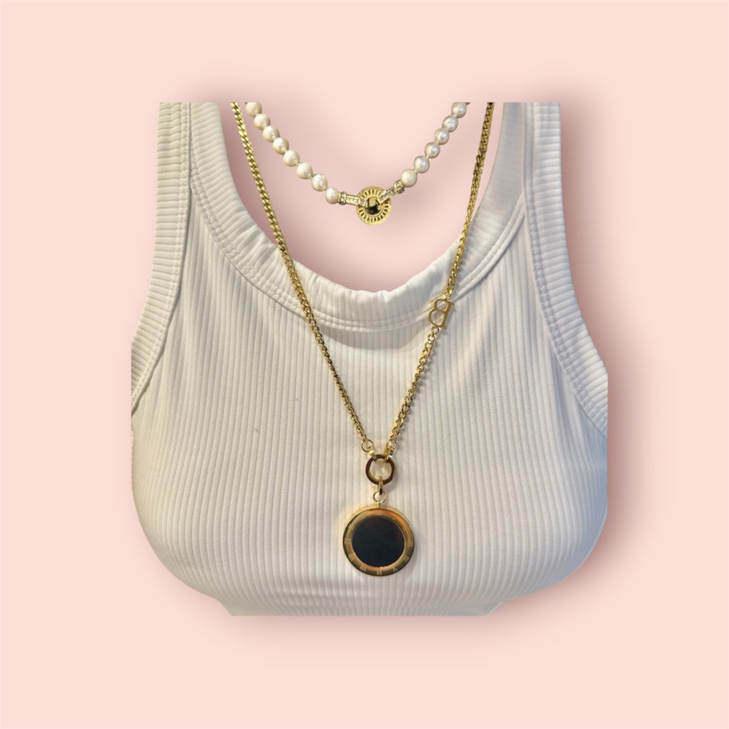 BIJOU Luxury Reversible Stainless Steel– 18K GD Plated