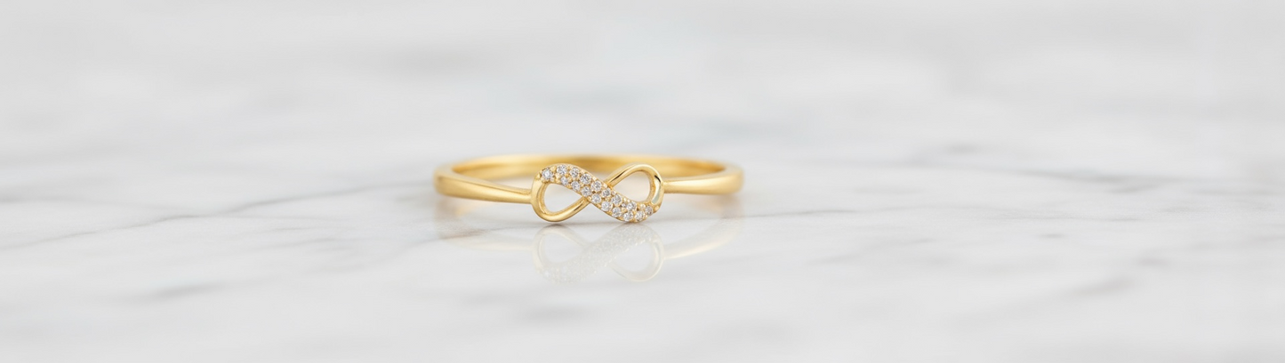 BIJOU Luxury Gold Bracelet | Dainty Rhinestone Detailing