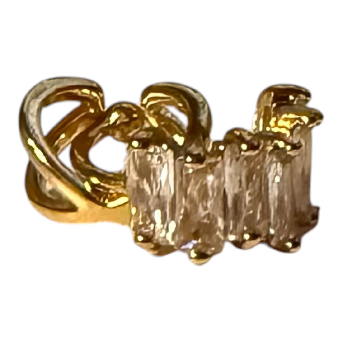 BIJOU Gold Plated Stainless Steel Ear Cuff – Hypoallergenic Fine Jewelry