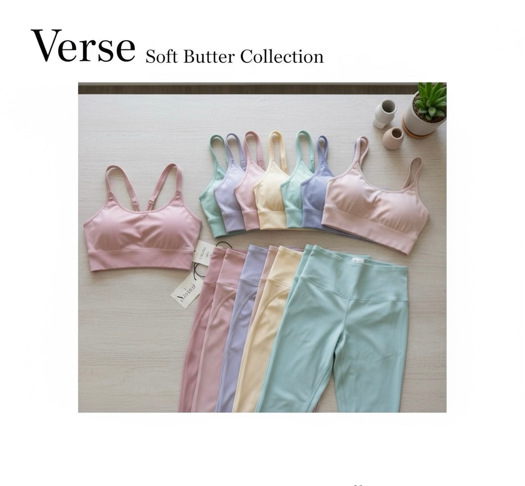 VeRse buttery-soft buttock leggings in rich tones and blends - SPORTSBAR