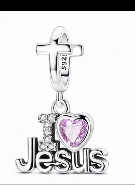 BIJOU Sterling Silver Charm (925) for Bracelet Faith