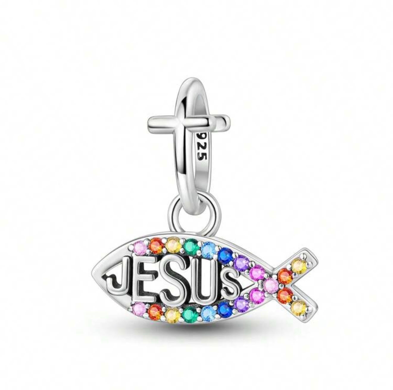 BIJOU Sterling Silver Charm (925) for Bracelet Faith