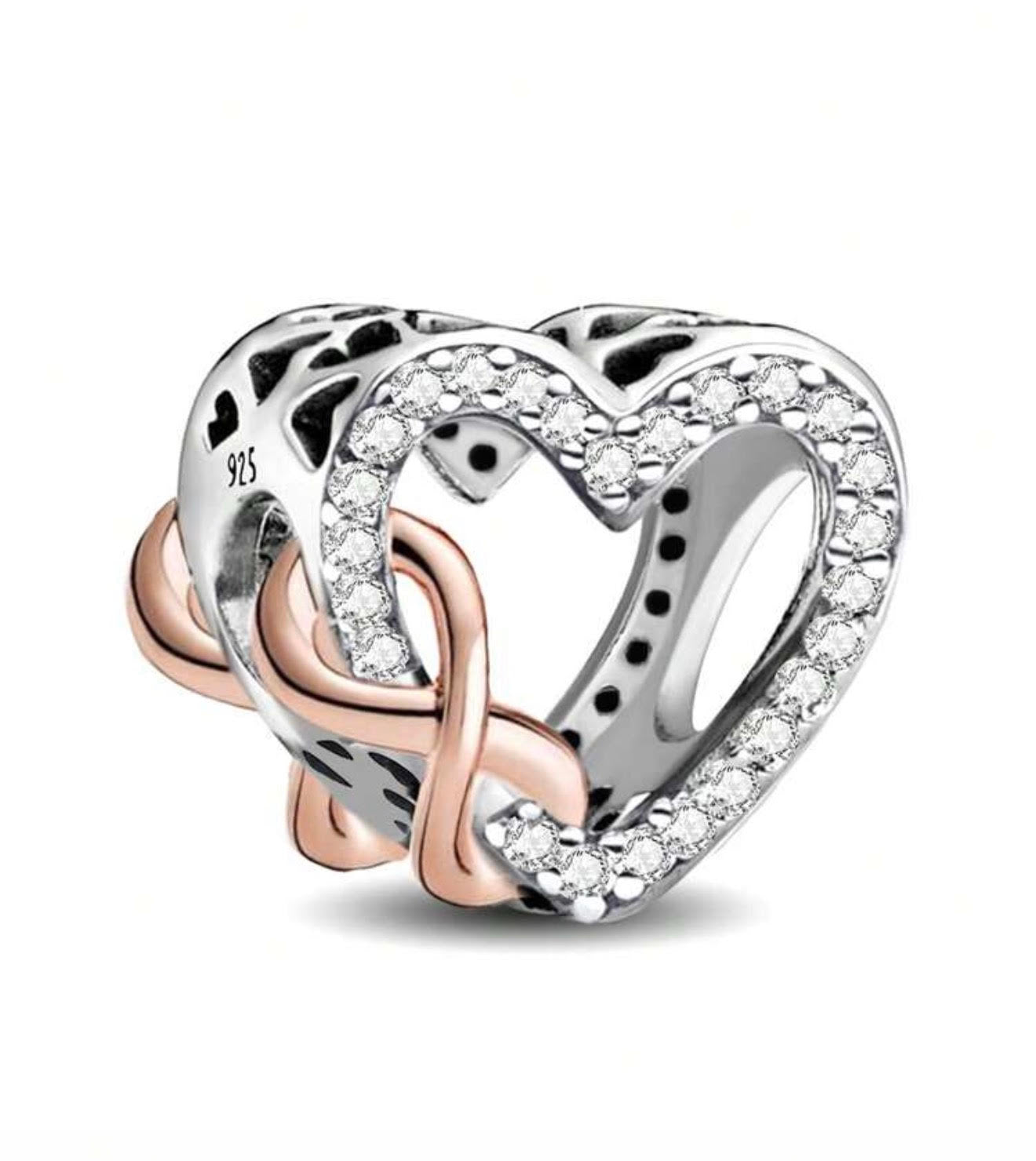 BIJOU Sterling Silver Charm Love and Disney (925)